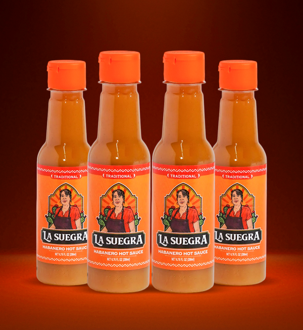 Habanero Hot Sauce 4 Pack