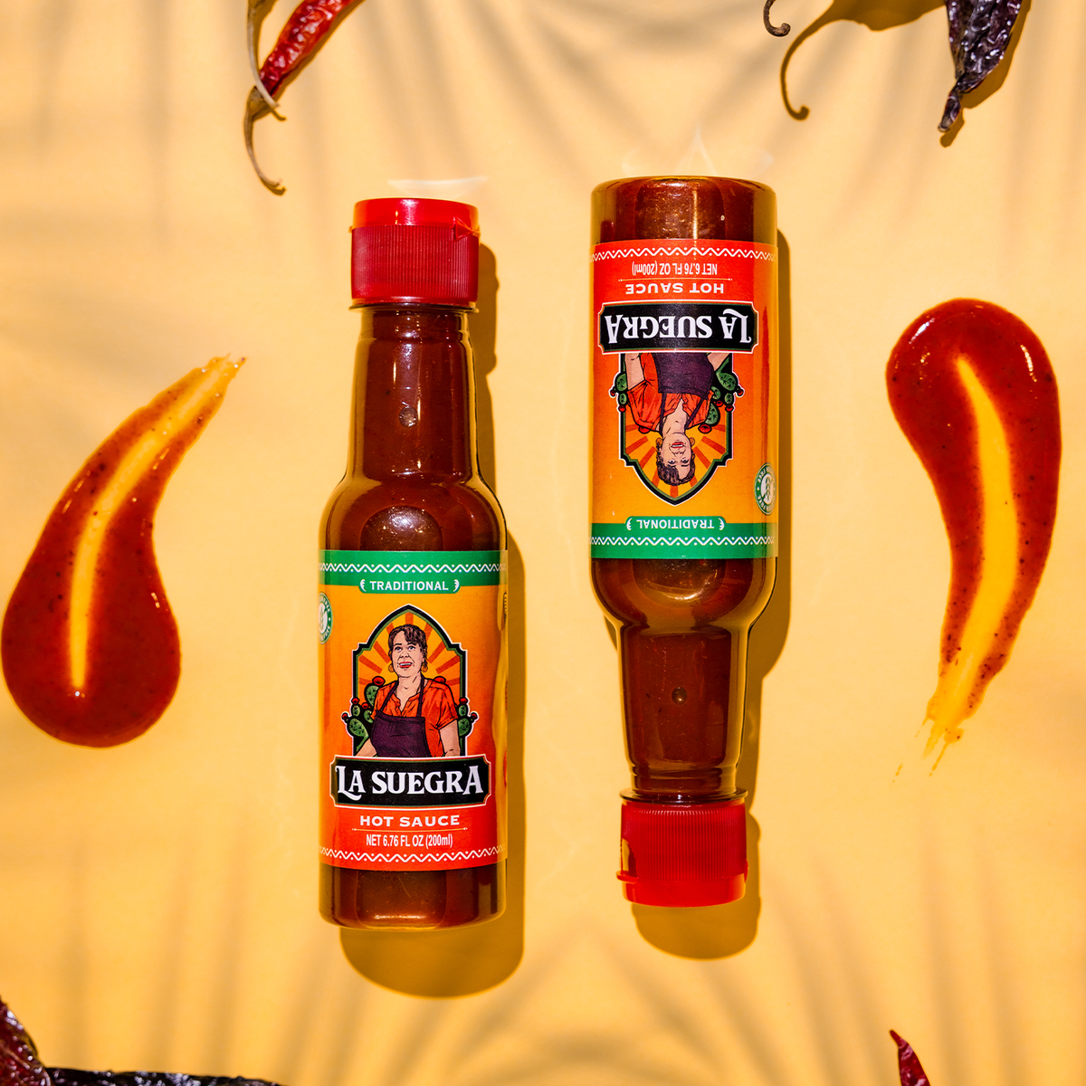 La Suegra Hot Sauce 2pk