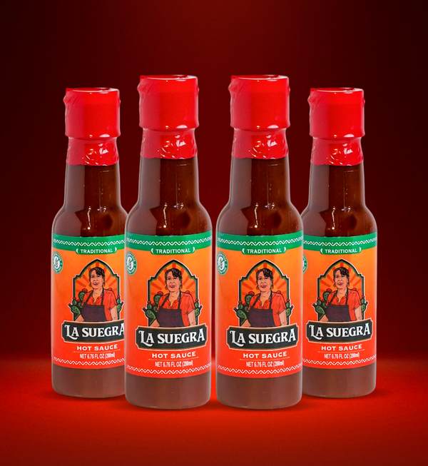 Traditional Red Hot Sauce 4 Pack
