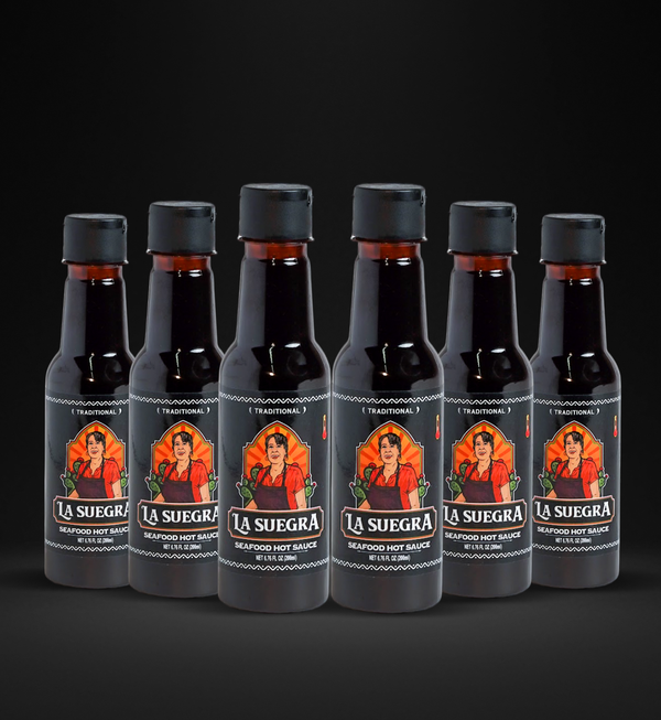 Black Seafood Hot Sauce 4 Pack