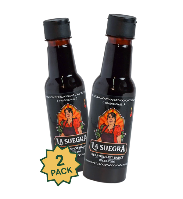 Black Seafood Hot Sauce 2 Pack