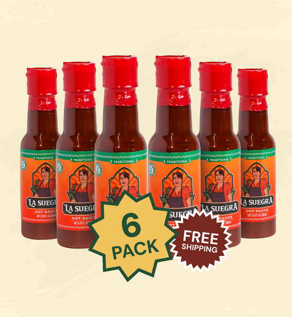 Traditional Red Hot Sauce 4 Pack